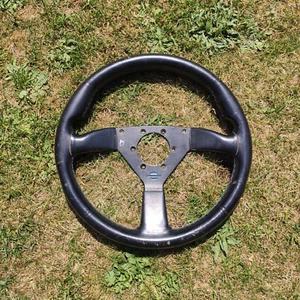 Genuine Personal Grinta 350mm Leather Steering Wheel | Nardi | Momo | Neo Grinta - Picture 1 of 6