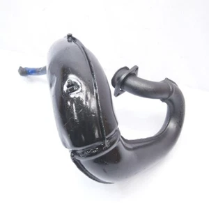 Genuine Honda CRM250AR Exhaust Chamber MD32 NOS Black Painted - Picture 1 of 6