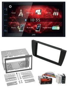 JVC DAB USB Bluetooth 2DIN MP3 Autoradio für Jaguar X-Type S-Type 2003-2008 - Bild 1 von 6