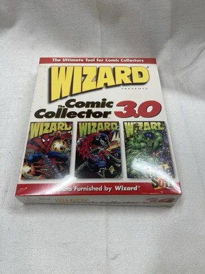 1997 Wizard Comic Collector 3.0 Big Box AbleSoft New Sealed AbleSoft READ - Image 1 of 4