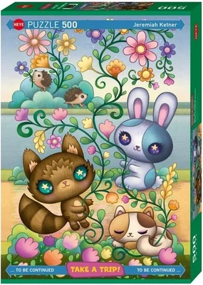 NUEVO Rompecabezas Heye 500 piezas 9+ edades Haz un viaje con Jeremiah Ketner Foto 1 de 2