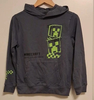 Minecraft Sudadera con Capucha Niños Jóvenes Mediana Acogedora Sudadera con Capucha Nueva con Etiquetas Foto 1 de 4