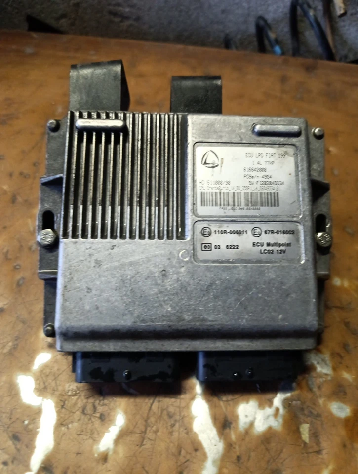 616642000 Centralina Motore ECU GPL Landi Renzo FIAT Punto 199 2007-2012 - Immagine 1 di 2