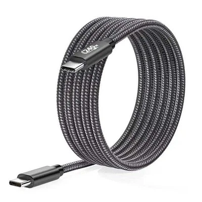USB C 4.0 Fast Charging Braided Data Cable 240W 5A | Male to Male | 3m - Image 1 of 4