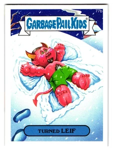 Turned Leif GPK 2014 Garbage Pail Kids Series 2 Snow Angel Sticker - Exact Card - Picture 1 of 2