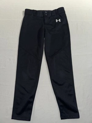 Under Armour  Full Length Baseball Pants Youth Medium Black NWOT! - Image 1 of 4