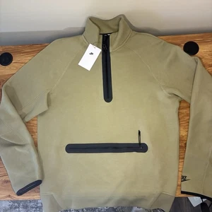 NEW Nike Men's Sportswear Tech Fleece 1/4 Zip Sweatshirt Size Medium FB7998-276 - Picture 1 of 4
