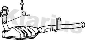 Exhaust Catalytic Converter Fits Renault 19 Megane Scénic - Image 1 of 1