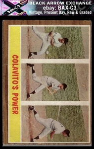 1962 Topps #314 Colavito's Power - Bild 1 von 2