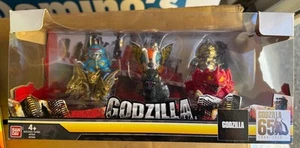 Godzilla Bandai 65th Anniversary mini figure set of 6 2019 NEW Toy NIB - Picture 1 of 4