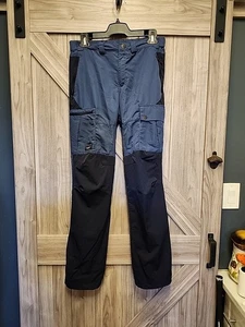 Forclaz Decathlon Cargo Hiking Pants MT 500 Men Pants S/M L33 Blue - Bild 1 von 8