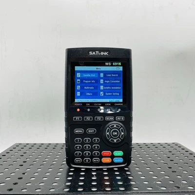 Satlink WS-6916 Satfinder DVB-S2 Digital Buscador de Satélites Medidor MPEG  Foto 1 de 4