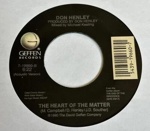 Don Henley - New York Minute / The Heart Of The Matter - 1990 Geffen Records 45 - Bild 1 von 2