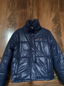 Bench puffer jacket - navy blue - size 12 - Picture 1 of 10