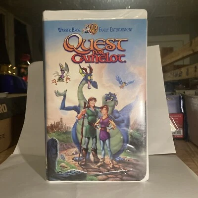 Quest for Camelot VHS 1998 Clamshell ** - Image 1 of 3