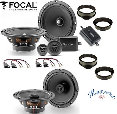 FOCAL ASE 165 ACX 165 KIT 6 CASSE AUDI A3 03  5 PORTE / A4 01 08 SUPP/CONN AUTO - Immagine 1 di 4