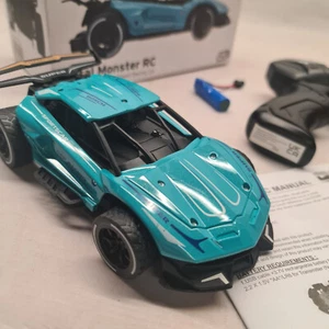 CMJ RC CARS Lega RC Telecomando Auto Metallo Monster Batteria Ricaricabile #319 - Foto 1 di 5