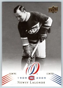 NEWSY LALONDE 2008-09 UPPER DECK MONTREAL CANADIENS CENTENNIAL 08-09 NO 19 24005 - Picture 1 of 2