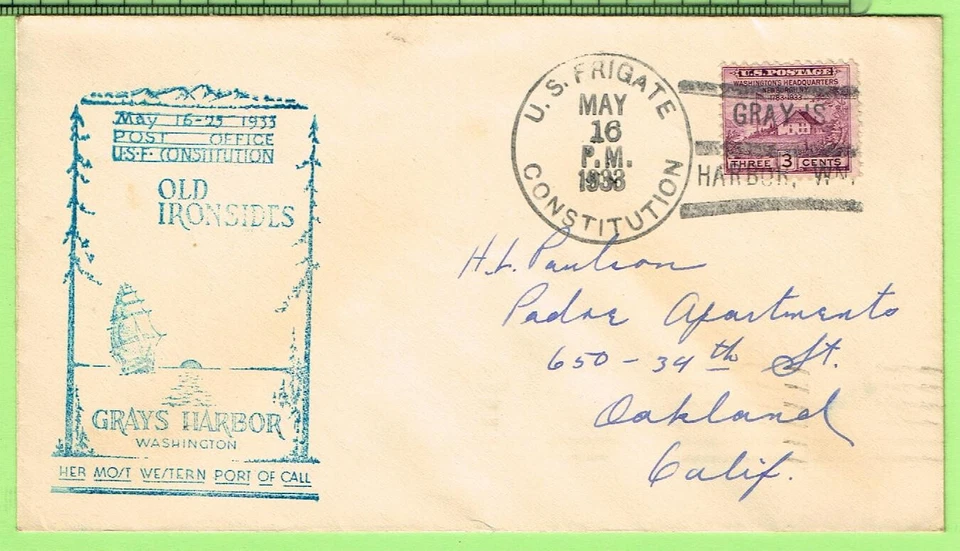 Constitución IX 21 de mayo de 1933 KB: Gray's Harbor, WN Foto 1 de 1