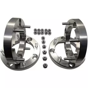 4x Fits Polaris 3/8" Studs To Polaris 12mm Wheel Adapters/Spacers 4x156 1" Thick - Picture 1 of 11