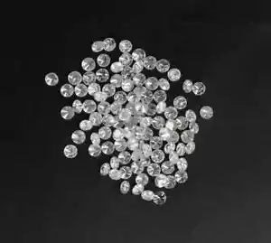 1 CT Natural White Diamond Round Cut 2mm 30 Pcs VVS1 D Grade Certified G23 - Picture 1 of 8