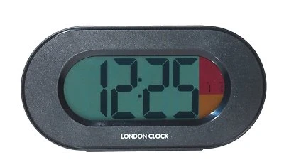 London Reloj Parlante Digital Mesita Travel Alarm Clock Repetición Alarma Y Luz - Imagen 1 de 4