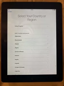 Apple iPad 16GB WiFi Black - Picture 1 of 3