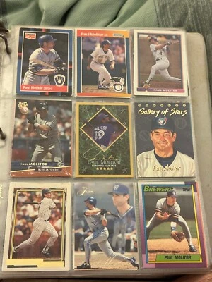 68 Paul Molitor Cards including Mint Gold Leaf Stars 1994 - Image 1 of 4