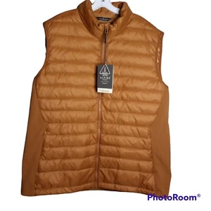 NWT Alpine Design Mens Vest Sequoia Ridge Puffer Vest XXL Roasted Caramel - Picture 1 of 13