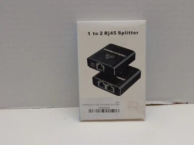 1 to 2 Rj45 Splitter 1000Mbps 1x2 Splitter New in Box - Image 1 of 3
