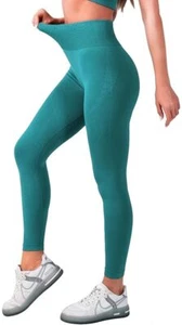 Women High Waist Yoga Workout Gym Leggings Scrunch Butt Elastic, XL - Picture 1 of 6