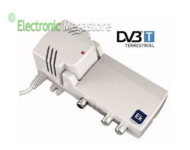 AMPLIFICATORE DI LINEA PER ANTENNA TERRESTRE DIGITALE DVB-T A DUE USCITE - Immagine 1 di 1