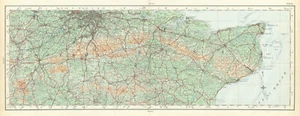 Surrey Hill, Kent Downs & South London. The High Weald ORDNANCE SURVEY 1922 map - Picture 1 of 1