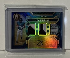 Tank Bigsby 2023 Panini Gold Standard /10 Laundry Tags / Auto Jaguars 