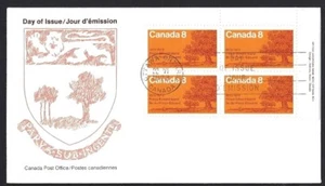 Canada # 618 URpb OAK TREES ON SHORE Brand New 1973 Unaddressed Issue - Picture 1 of 2