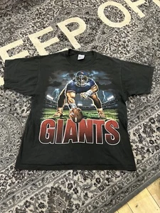 Size Large-Liquid Blue vintage NY Giants T shirt - Picture 1 of 7