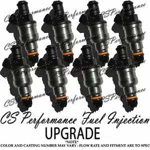 #1 OEM Bosch UPGRADE Fuel Injector Set (8) for Chevrolet Pontiac 92-93 5.7L V8 - Bild 1 von 1