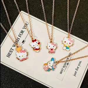 Hello Kitty Necklaces w/ Charms (5 designs) NEW w/tag! Ship from CA, USA - Picture 1 of 10