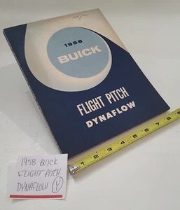 1958 Buick Service Shop Manual Car Repair Book  Mechanic Flight Pitch Dynaflow  - Picture 1 of 24