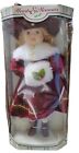 Vtg NEW: 16” collectible "Hearts & Memories" Christmas Doll ~ Bradlees