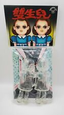 Awesome Toys 4.5" Twins Clear Ghost Edition Sofubi Vinyl The Shining Grady Twins
