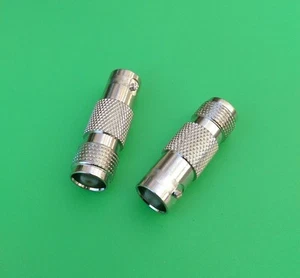 (2 PIEZAS) Conector TNC hembra a BNC - Vendedor de EE. UU. - Imagen 1 de 2