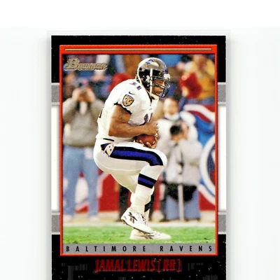 2001 Bowman #85 Jamal Lewis Baltimore Ravens - Image 1 of 2