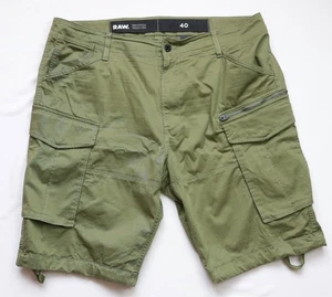 G-Star Raw Rovic Zip Relaxed 1/2 Shorts men size 40 W40 XXXL 3XL D08566 STRETCH - Picture 1 of 10