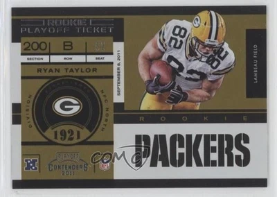 2011 Playoff Contenders Playoff Ticket /99 Ryan Taylor #174 Rookie RC - Image 1 of 2