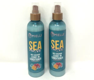 MIELLE Sea Moss Anti-Shedding Leave-In Conditioner, 8 fl oz, (2 Pack) - Picture 1 of 2