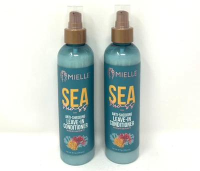 MIELLE Sea Moss Anti-Shedding Leave-In Conditioner, 8 fl oz, (2 Pack) - Image 1 of 2