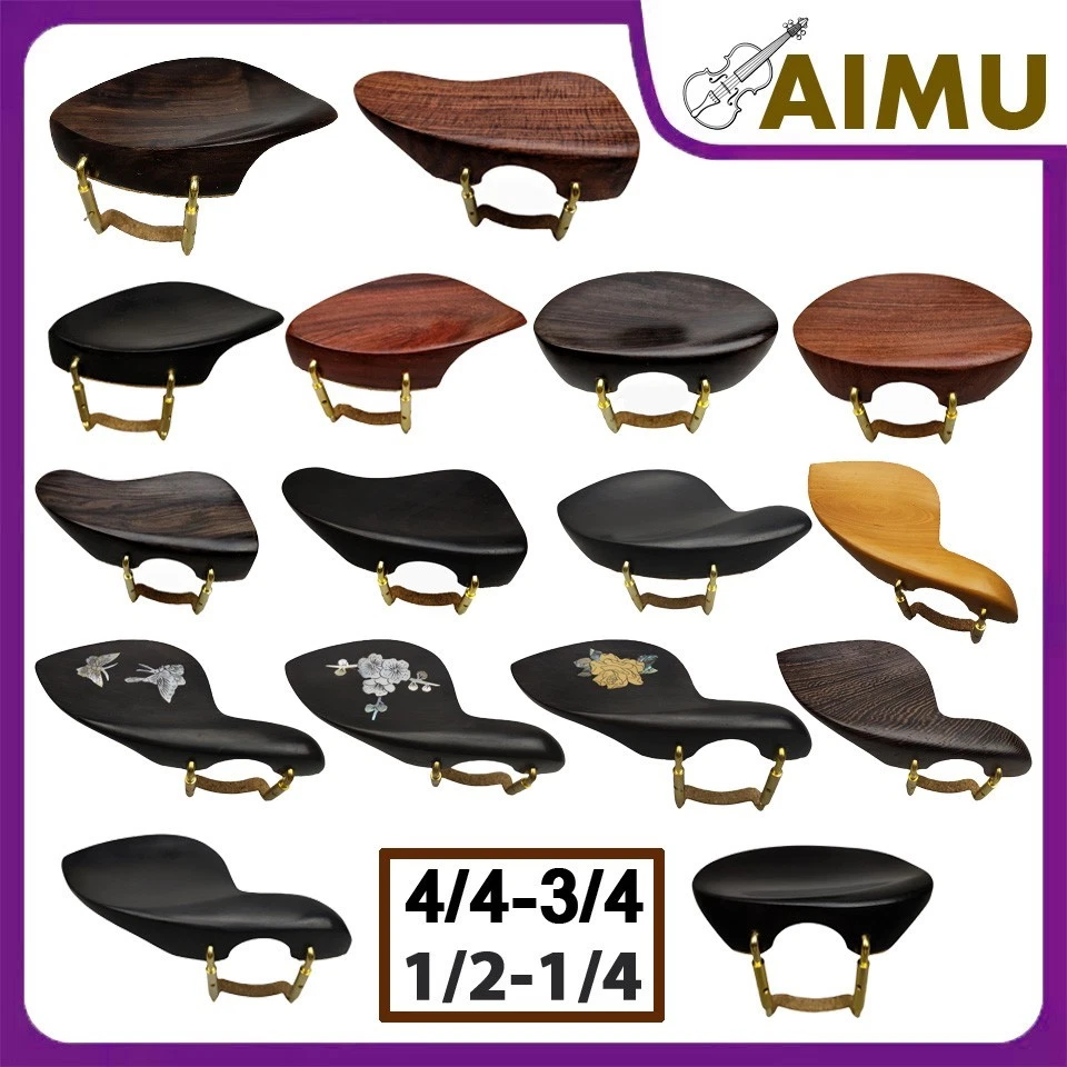 Accessori Per Violino Poggia Mento Per Violino In Legno Di - Foto 7