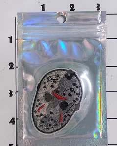 Jason Voorhies Friday 13th Patch Halloween Iron On Embroidered NOS New Monster - Picture 1 of 2