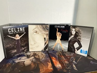 Celine Dion - Taking Chances, Through The Eyes, All The Way, & Live ( 4 Dvd Lot) - Image 1 of 4
